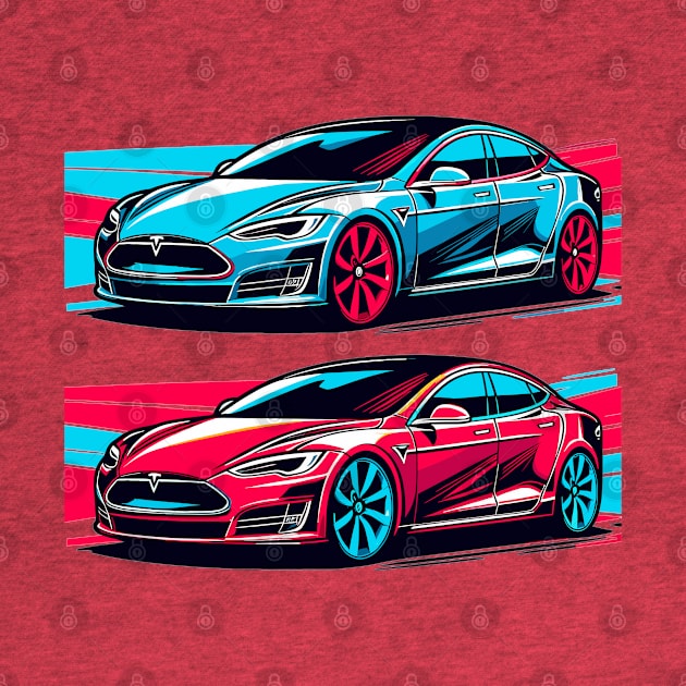 Tesla Model S by Vehicles-Art